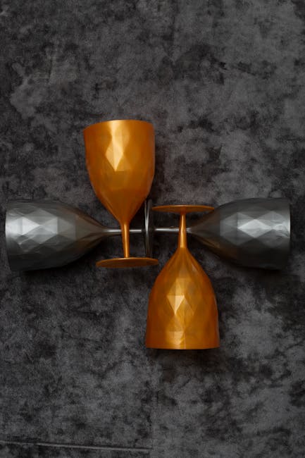 Achievement cups representing health milestones